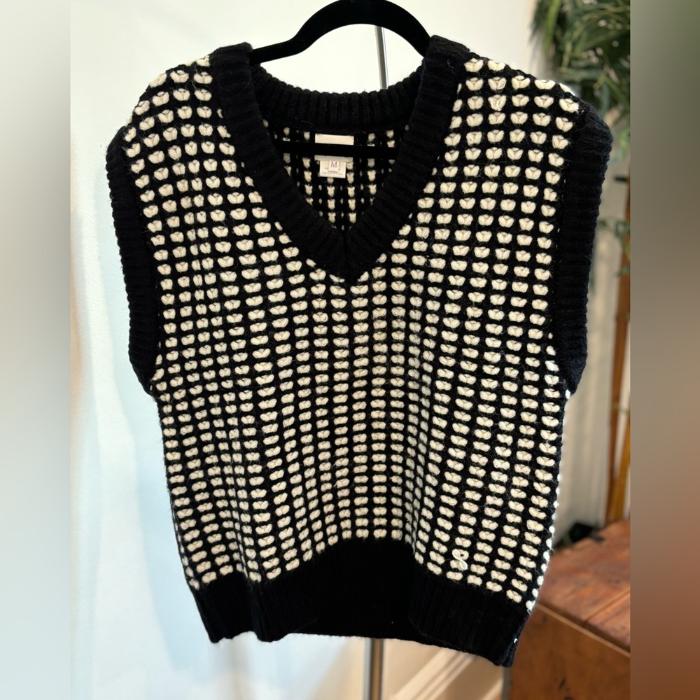 Knit Cardigan Vest